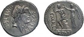 MONETE ROMANE REPUBBLICANE. GENS CAECILIA. DENARIO
L. Caecilius Metellus (96 a.C.)
Argento, chiusa e sigillata Tevere qSPL.
D: L. METEL. A. ALB. S....