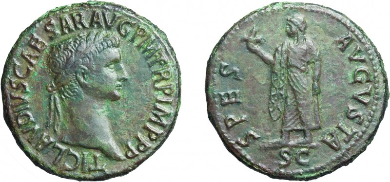 MONETE ROMANE IMPERIALI. CLAUDIO (41-54). SESTERZIO 
Roma. Ae, 27,60 gr, 35 mm,...