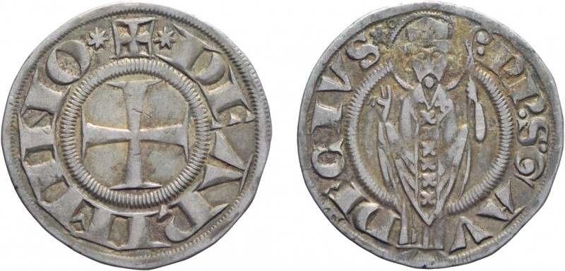 ZECCHE ITALIANE. RIMINI. GROSSO AGONTANO
Monetazione autonoma (1265-1385).
Arg...