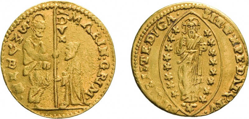 ZECCHE ITALIANE. VENEZIA. MARINO GRIMANI (1595-1605). ZECCHINO
Oro, 3,49 gr, 20...