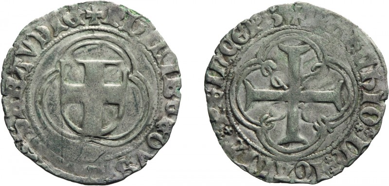 SAVOIA. FILIBERTO I (1472-1482). PARPAGLIOLA
Bourg. Mistura, 2,64 gr, 25x26 mm,...