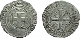 SAVOIA. FILIBERTO I (1472-1482). PARPAGLIOLA
Bourg. Mistura, 2,64 gr, 25x26 mm, qBB. Rara.
D: + PhILIBER(T)VS DVX SABAUDIE Scudo sabaudo in dopia co...