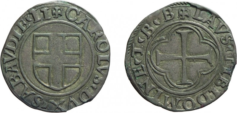 SAVOIA. CARLO II (1504-1553). PARPAGLIOLA
Torino. Mistura, 2,11 gr, 23 mm, bel ...