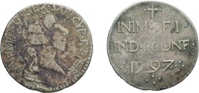 SAVOIA. MONETAZIONE PER LA SARDEGNA. 
Lotto di due monete da un reale del 1795 (Vittorio Amedeo III) e 1797 (Carlo Emanuele IV).
Conservazione per i...