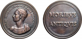 MEDAGLIE ITALIANE. PHILIPP VON STOSCH (1691-1757). OPUS: G.B. POZZO
Fusione originale in bronzo, 148,62 gr, 78 mm. Ottima fattura. Molto rara.
D: PH...