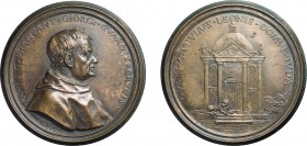 MEDAGLIE ITALIANE. ANTONIO GIORGI (1731). OPUS: A. SELVI
Fusione in bronzo, 166,30 gr, 90 mm. Ottima qualità.
D: Busto a destra a testa nuda e mante...