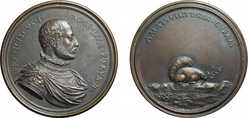MEDAGLIE ITALIANE. FRANCESCO I DE MEDICI (1541-1587). OPUS: A. SELVI 
Fusione i...
