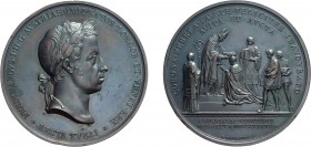 MEDAGLIE ITALIANE. MILANO. FERDINANDO I (1835-1848). 
Medaglia 1838 per l'incoronazione.
Bronzo, 61,70 gr, 52 mm, FDC. Opus: L. Manfredini.
D: Test...