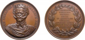 MEDAGLIE SAVOIA. PLEBISCITO DEL VENETO (1866). OPUS: BORREL
Bronzo, 189,18 gr, 73 mm. Colpetti, meglio di BB. Molto Rara.
D:VITT. EMANUEL II ; ITALO...