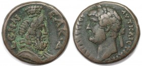 Römische Münzen, MÜNZEN DER RÖMISCHEN KAISERZEIT. Ägypten als römische Provinz. Alexandria. Hadrianus (117-138). Tetradrachme Jahr 19 (= 134/135). Vs....