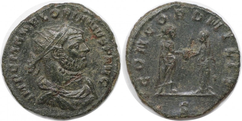 Römische Münzen, MÜNZEN DER RÖMISCHEN KAISERZEIT. Florianus. Antoninianus 276 n....