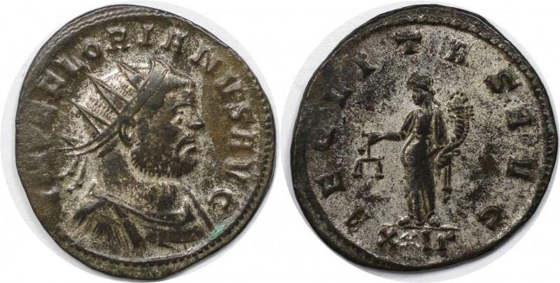 Römische Münzen, MÜNZEN DER RÖMISCHEN KAISERZEIT. Florianus. AR Antoninianus 276...