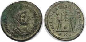 Römische Münzen, MÜNZEN DER RÖMISCHEN KAISERZEIT. Maximianus Herculius, 286-310 n.Chr., Antoninianus 285-295 n.Chr., Antiochia, AE. 4,33 g. Vs.: Büste...