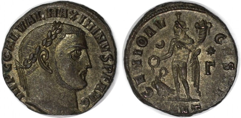 Römische Münzen, MÜNZEN DER RÖMISCHEN KAISERZEIT. Maximinus II. Daia. Follis 309...