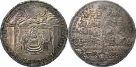 Altdeutsche Münzen und Medaillen, EICHSTÄTT. BISTUM. Sedisvakanz 1790. Doppelter Konv.-Taler 1790, Nürnberg, Silber. 55,97 g. Dav. 2212, Cahn 148, Zep...
