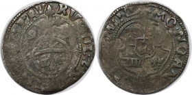 Altdeutsche Münzen und Medaillen, MINDEN - BISTUM. Anton von Schauenburg (1587-1599). 1/24 Taler (Groschen) 1595. Schön. Selten
