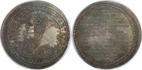 Altdeutsche Münzen und Medaillen, WÜRTTEMBERG - ÖLS. Friedrich Karl (1677-1693). Elisabet Maria. Taler 1686. Silber. 28,48 g. Friedensburg/Seger 2329,...