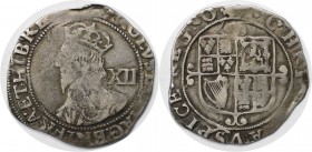 Europäische Münzen und Medaillen, Großbritannien / Vereinigtes Königreich / UK / United Kingdom. Charles I. 1 Shilling ND (1643-44). Silber. KM 111. S...