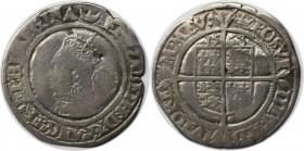 Europäische Münzen und Medaillen, Großbritannien / Vereinigtes Königreich / UK / United Kingdom. Elizabeth I. Sixpence (6 Pence) 1563, Kleiner Kopf. S...