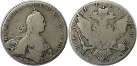 Russische Münzen und Medaillen, Katharina II. (1762-1796), 1 Rubel 1768 SPB-TI-ASh. Silber. Bitkin 204. Schön