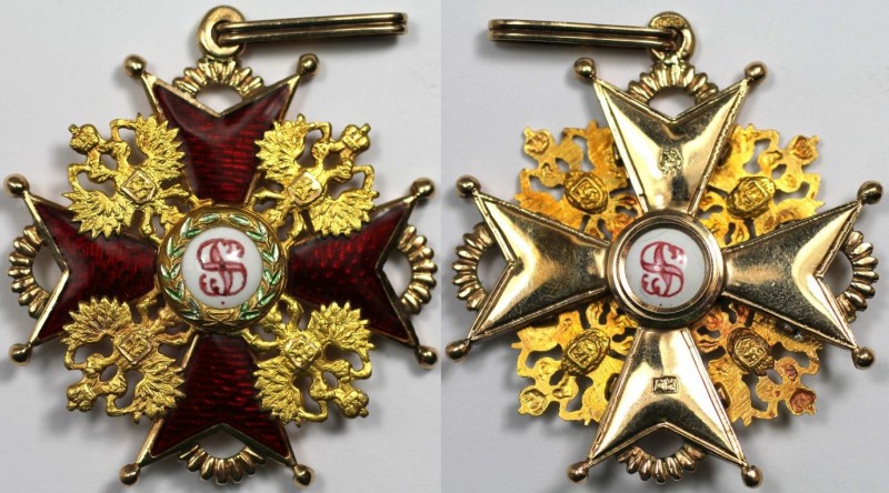 Orden und Medaillen, Russland / Russia, Russland bis 1918. Orden der St. Stanisl...