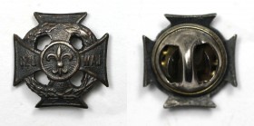 Orden und Medaillen, Europa / Europe, Polen / Poland. Pfadfinder Abzeichen "CZU WAJ". Metall, Rückseite mit Schraubscheibe. I-II