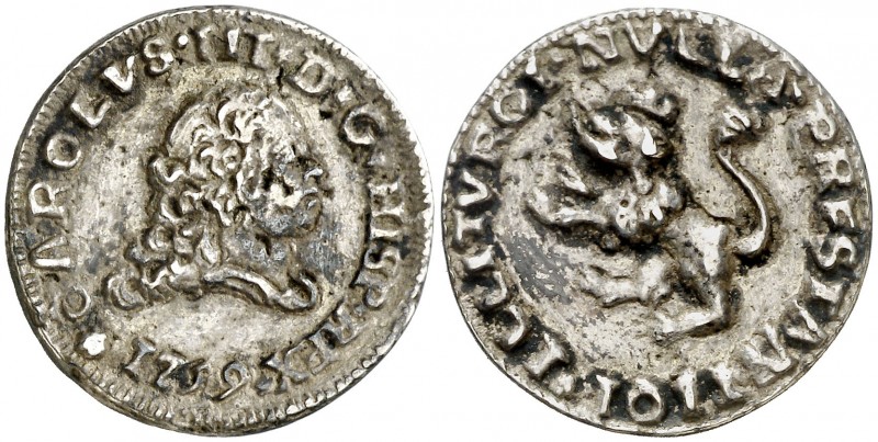 1759. Carlos III. Andújar. Medalla de Proclamación. (Ha. 5) (MHE. 257, mismo eje...