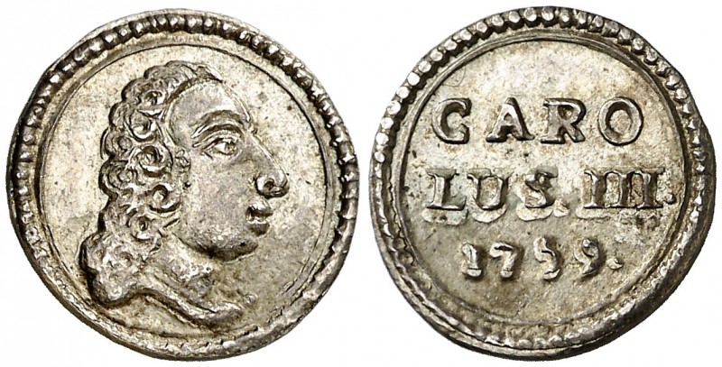 1759. Carlos III. Barcelona. Medalla de Proclamación (Boada 13) (Cru.Medalles 21...