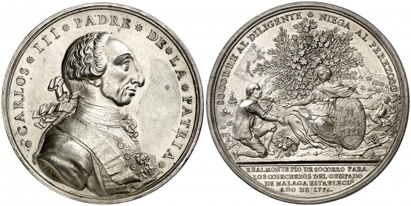 1776. Carlos III. Creación del Montepío de Cosecheros del Obispado de Málaga. Me...