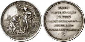 1799. Portugal. Medalla (V.Q. 14159). 68,61 g. Ø55 mm. Plata. Grabador: J. de Figuereido. Golpecitos. Rara. (MBC+).