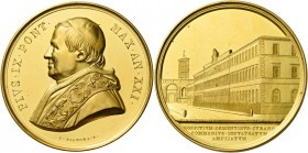 Pio IX (Giovanni Maria Mastai Ferretti di Senigallia), 1846 – 1878.

Medaglia anno XXI (1866), AV 52,68 g. Ø 43,5 mm. Per il nuovo edificio dell’Osp...