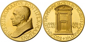 Pio XII (Eugenio Pacelli di Roma), 1939 – 1958.

Medaglia del Giubileo 1950 anno XII, AV 55,73 g. Ø 43,9 mm. Per l’Anno Santo 1950 (opus: Aurelio Mi...