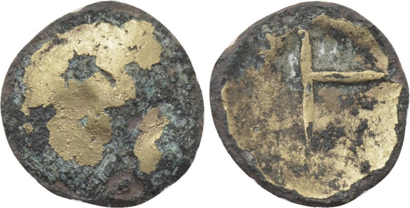 CENTRAL EUROPE. Boii. Debased GOLD 1/8 Stater (2nd-1st centuries BC). "Systemver...
