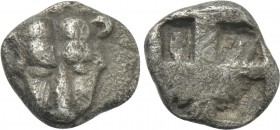 CIMMERIAN BOSPOROS. Pantikapaion. Hemiobol (Circa 470-460 BC).