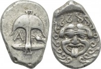 THRACE. Apollonia Pontika. Drachm (Late 5th-4th century BC).