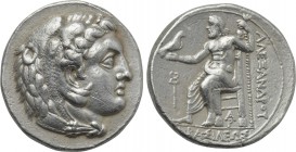 KINGS OF MACEDON. Alexander III 'the Great' (336-323 BC). Tetradrachm. Arados. Possible lifetime issue.
