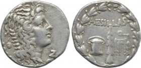 MACEDON AS ROMAN PROVINCE. Aesillas (Quaestor, circa 93-87 BC). Tetradrachm. Thessalonika.