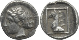 WESTERN ASIA MINOR. Uncertain. Hemiobol (4th century BC).