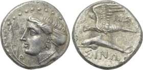 PAPHLAGONIA. Sinope. Drachm (Circa 330-300 BC). Phagetas, magistrate.