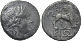 IONIA. Miletos. Hemidrachm (Circa 225-190 BC). Bion, magistrate.