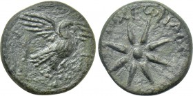 PISIDIA. Antioch. Ae (1st century BC). Asklepiodoros, magistrate.