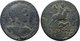 MYSIA. Pergamum. Caracalla (198-217). Ae Medallion. Ioulios Anthimos, strategos.