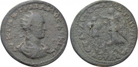 LYDIA. Magnesia ad Sipylum. Trajanus Decius (249-251). Ae. Aur. Artemas Menemachou Laianou, strategos.