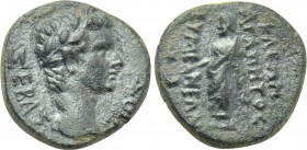 PHRYGIA. Eumenea. Tiberius (14-37). Ae. Kleon Agapetos, magistrate.