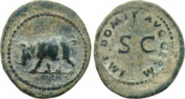 DOMITIAN (81-96). Quadrans. Rome.
