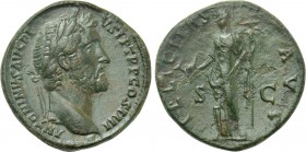 ANTONINUS PIUS (138-161). Sestertius. Rome.