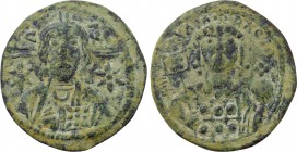 MICHAEL VII DUCAS (1071-1078). Half Follis. Constantinople.