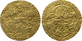 LOWLANDS. Brabant. Jean IV (1415-1427). GOLD Écu d'or or klinkaert. Maastricht.