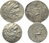 2 Tetradrachms of Alexander III.