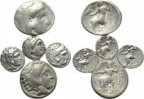 5 Coins of the Macedonian Kings.